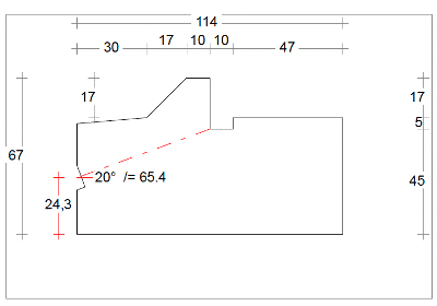 Nieuwbouwtekening - Binnendraaiend