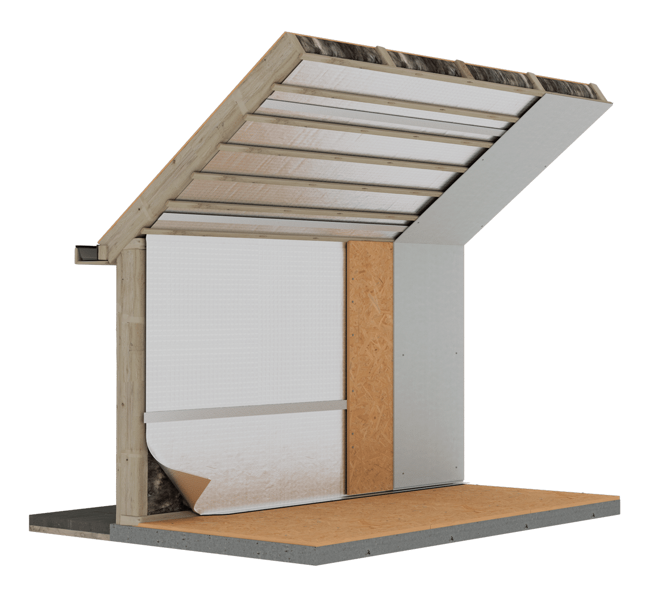 Dampdichte folie voor je woning