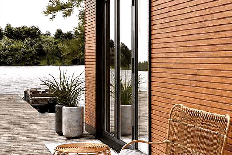 Fronto gevelbekleding voor mobiel bouwen