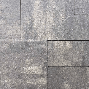 Genuanceerd kleurpatroon, oprit tegel