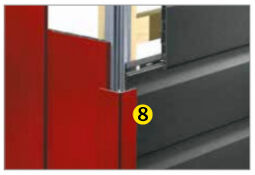 Afwerkprofiel plaatsen hoek