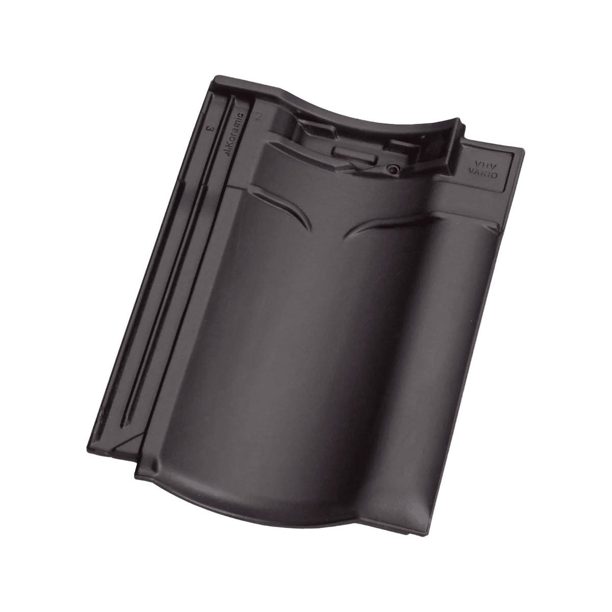 Keramische dakpan grijs