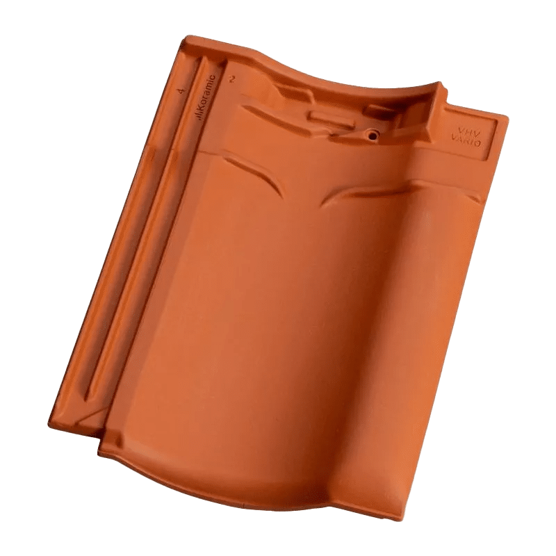 Keramische dakpan rood