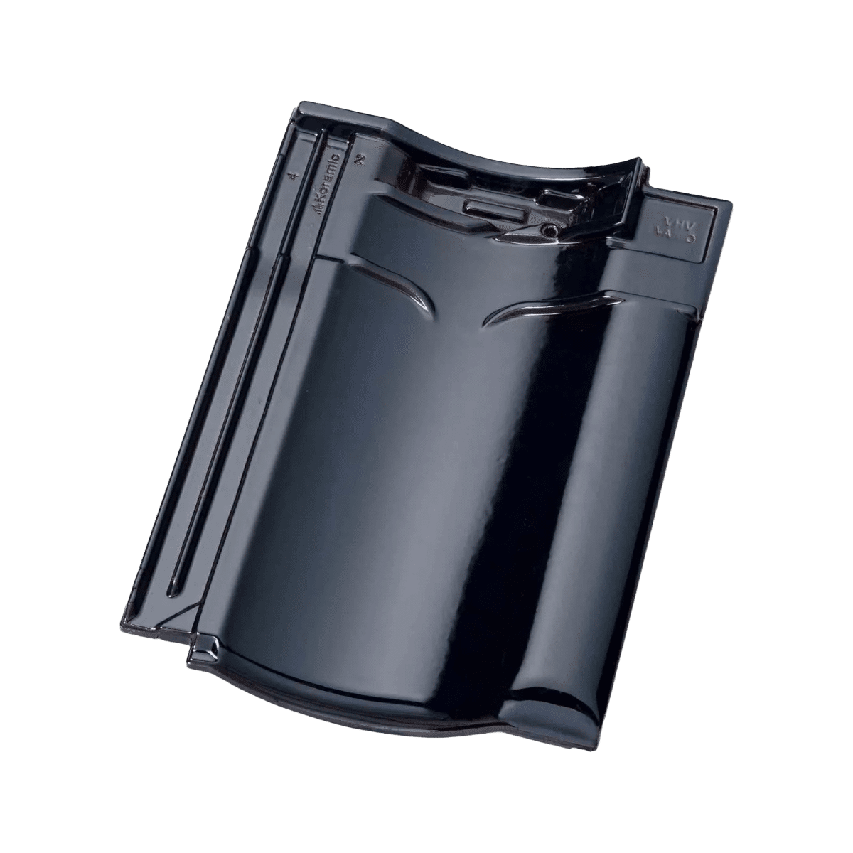 Keramische dakpan blauw