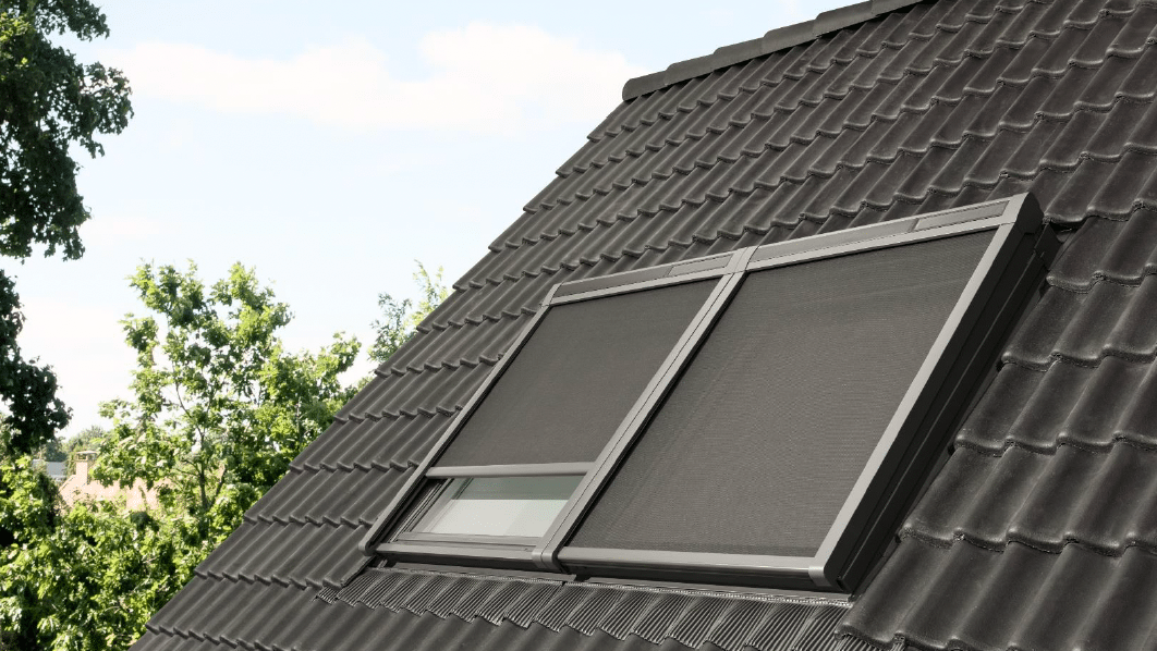 VELUX buitenzonwering om thermische breuk te voorkomen