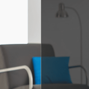 Skantrae binnendeur met rookglas