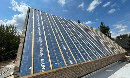Unilin dakplaten voor nieuwbouw
