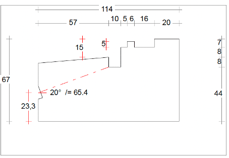 Nieuwbouwtekening - Buitendraaiend