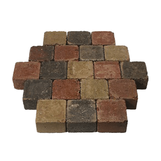 Trommelstenen 10x10 cm