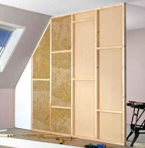 Binnenmuur isolatie Binnenmuur isolatie