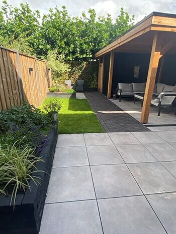 Keramische tegels 60x60 tuinvisie