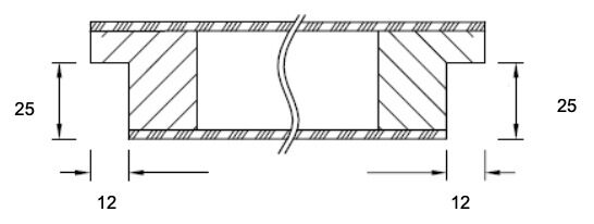 Svedex deur met rechte kantvorm voorbeeld