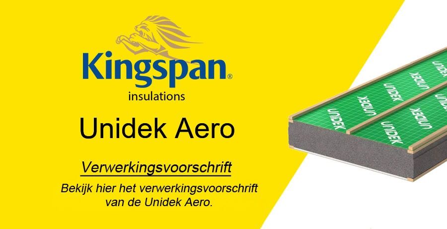 kingspan unidek aero verwerkingsadvies